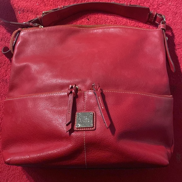 Rooney & Bourke Red Bag Excellent Condition Never Used - Picture 4 of 7